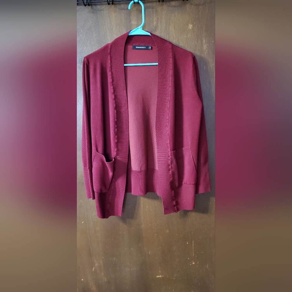Open front cardigan